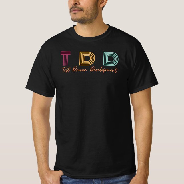 Camiseta TDD - Desenvolvimento orientado a testes (Frente)