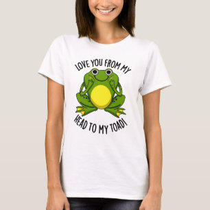 Camiseta Te Amo Da Minha Cabeça Ao Meu Brincadeiro Animal