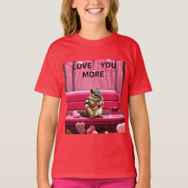 Camiseta Te amo mais