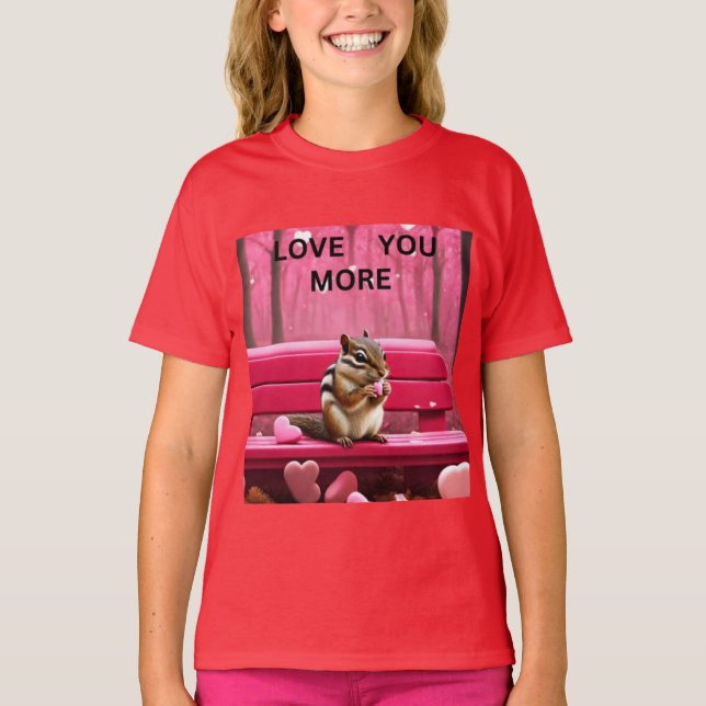 Camiseta Te amo mais (Frente)