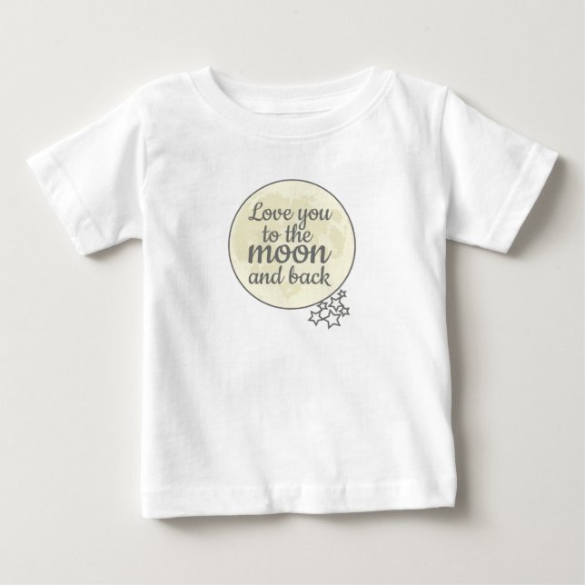 Camiseta Te Amo Na Lua E Volta (Frente)