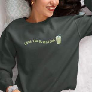 Camiseta Te Amo Tão Matcha, Matcha