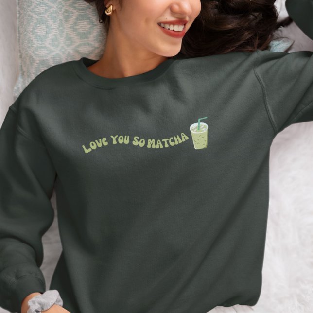 Camiseta Te Amo Tão Matcha, Matcha (Criador carregado)
