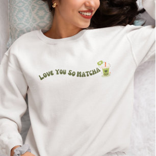 Camiseta Te Amo Tão Matcha, Matcha