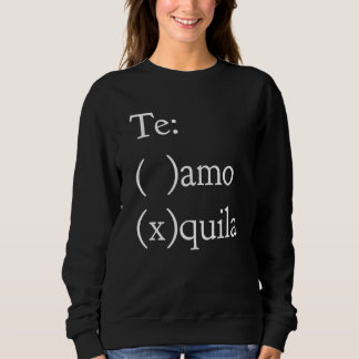 Camiseta Te amo Tequila engraçado