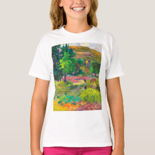 Camiseta Te Fare, A Casa arte paisagística por Paul Gauguin