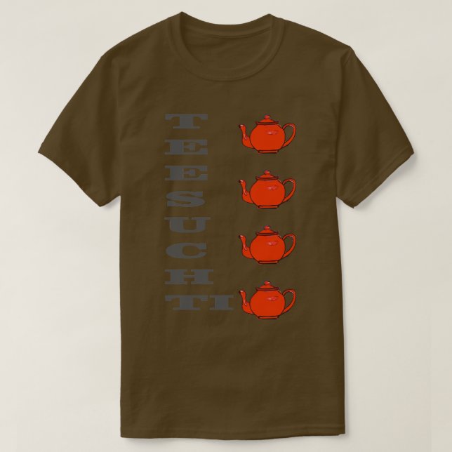 Camiseta Tea addiction (Frente do Design)