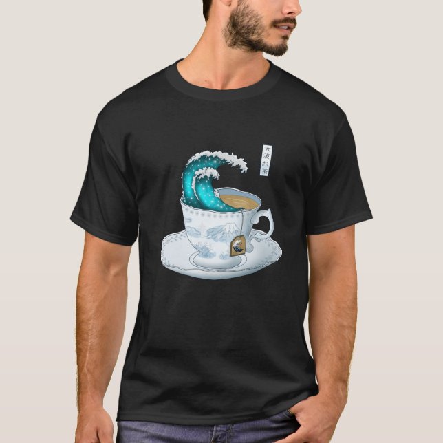 Camiseta Tea Excelente Wave Off Kanagawa (Frente)