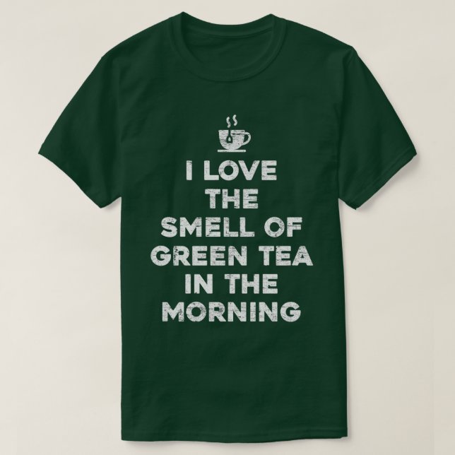 Camiseta Tea Gift Green Tea (Frente do Design)
