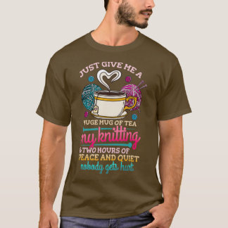 Camiseta Tea Knitter Yarn