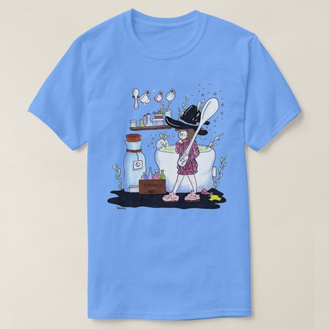 Camiseta Tea magic (Frente do Design)