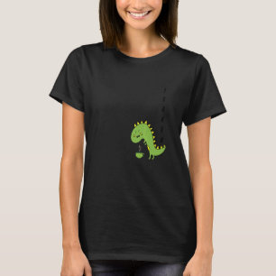 Camiseta Tea Rex Green Rex Dinosaur