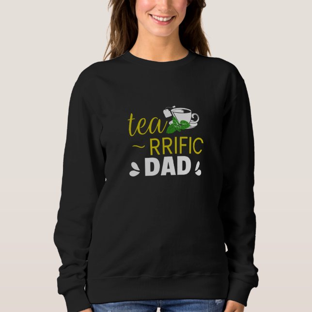 Camiseta Tea rrific Dad With A Cup of Mug Simple (Frente)