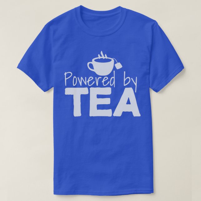 Camiseta Tea Say Lover Coffee Caffeine Piada Pun (Frente do Design)