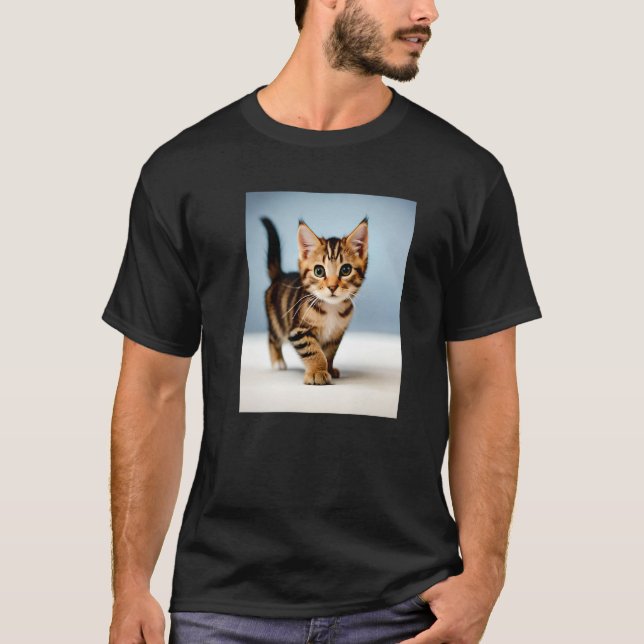 Camiseta tea tiger kitten (Frente)