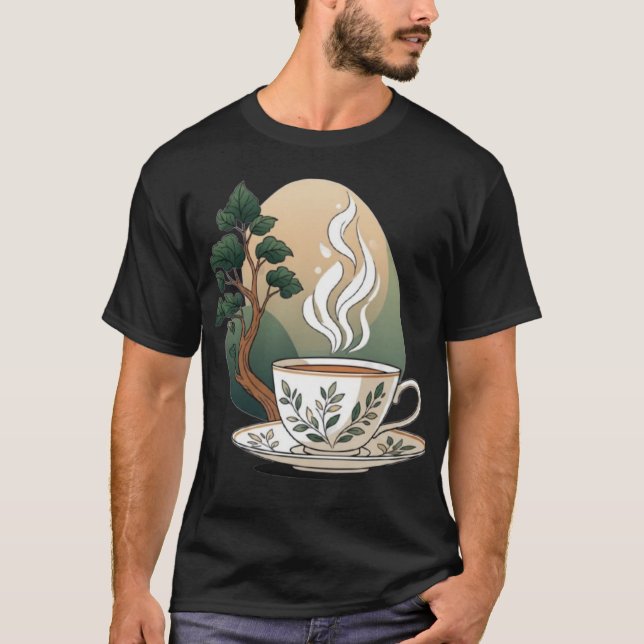 Camiseta Tea Time Botanical (Frente)