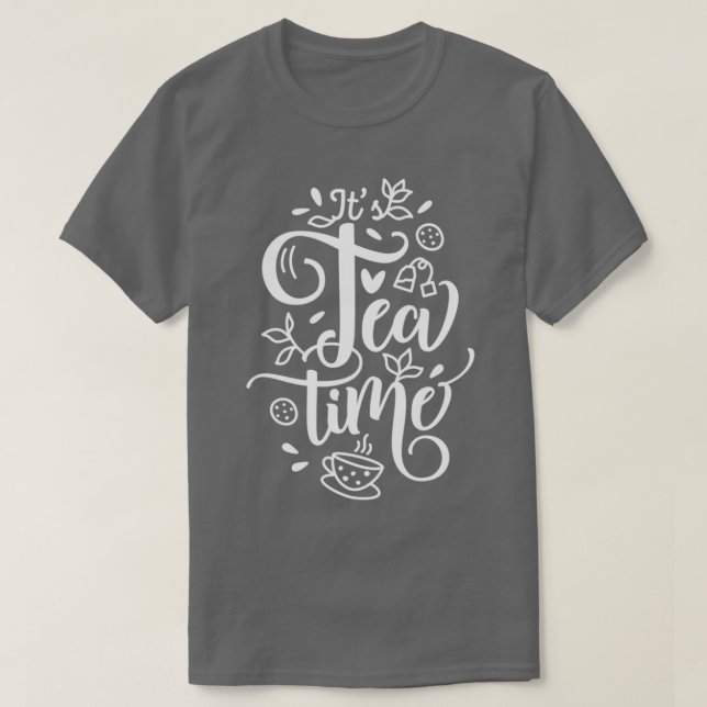 Camiseta Tea Time Funy Design (Frente do Design)