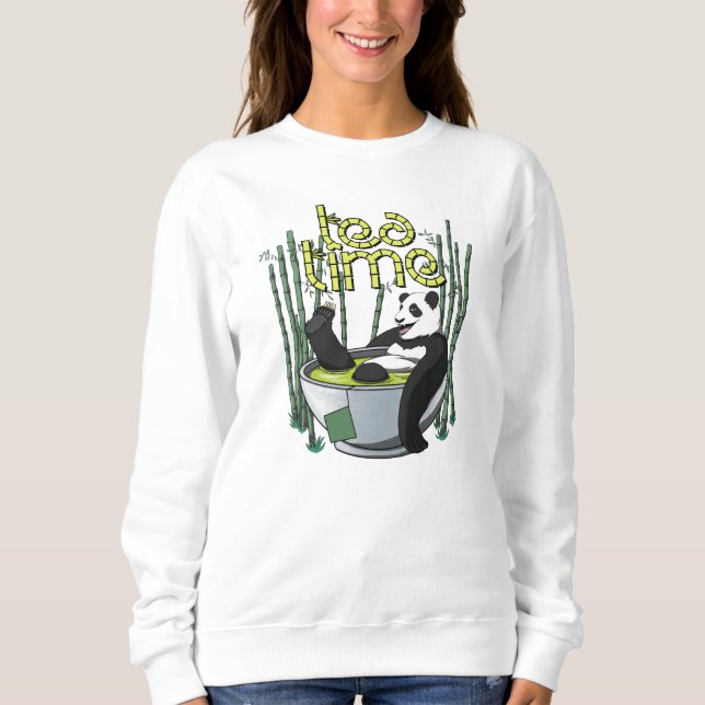 Camiseta Tea Time Panda (Frente)