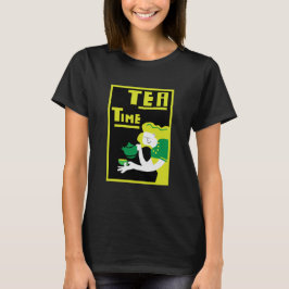 Camiseta Tea Wall Art Poster Impressão