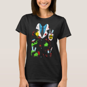 Camiseta Teac da Ciência do Nerd de Figurino Mad Scientist