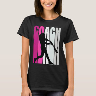 Camiseta Teach Female Baseballteacher Master Coach Softball