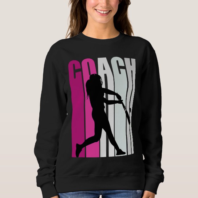 Camiseta Teach Female Baseballteacher Master Coach Softball (Frente)