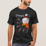 Camiseta Teach Love Inspire Diretor Lover Snowman Christm<br><div class="desc">Teach Love inspira a camiseta Natal do diretor Lover Snowman. Presentes de Natal perfeitos para a vida dos professores,  amante dos professores,  professor,  sounselor,  diretor,  educador,  pará,  professor do jardim de infância,  professor da classe 1rua,  professor pré-K,  professor pré-escola</div>