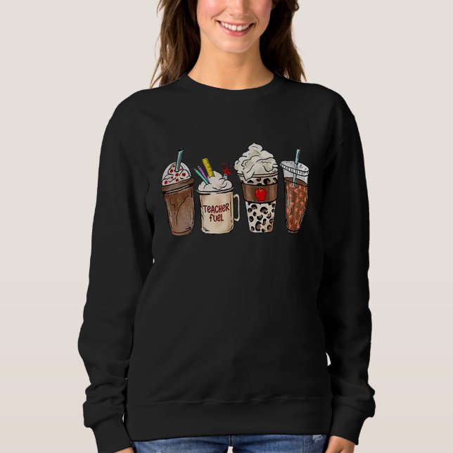 Camiseta Teacher Fuel Coffee Teacher Appreciation Back to S (Frente)