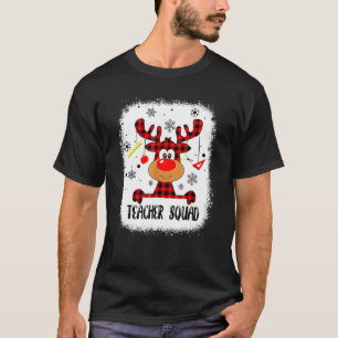 Camiseta Teacher Squad Reindeer, Bandido, Natal