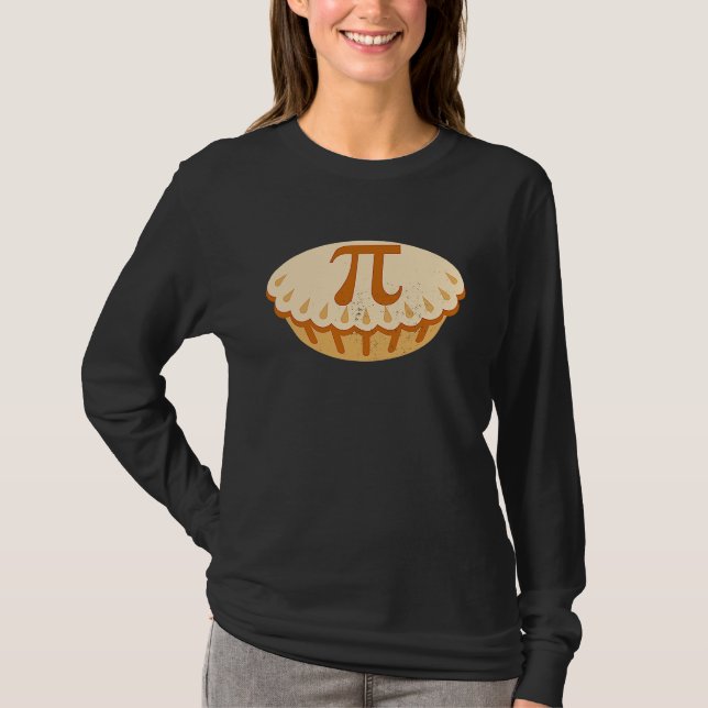 Camiseta Teacher Student Apple Pie Pi Day Symbol  Math (Frente)