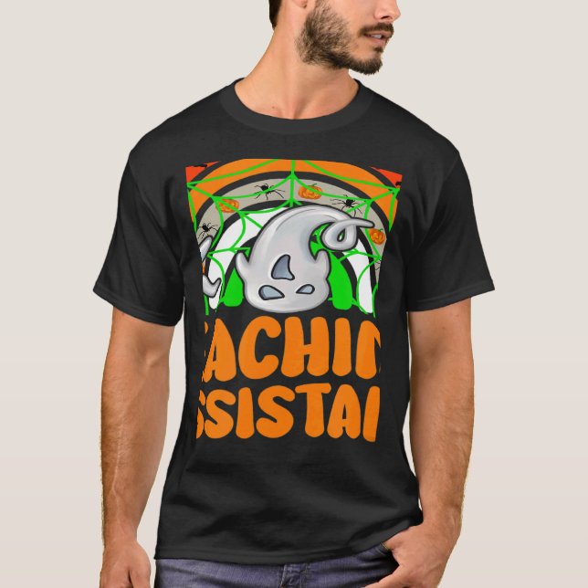 Camiseta Teaching Assistant Halloween Costumes Teacher Assi (Frente)
