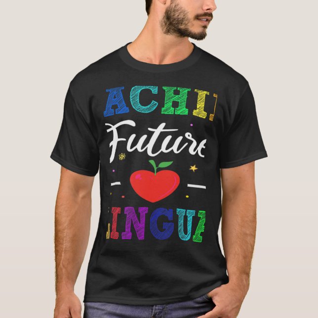 Camiseta Teaching Future Bilinguals Spanish Teachers Back T (Frente)