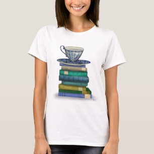 Camiseta Teacup e Livros 3