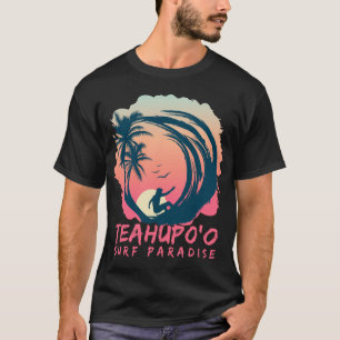 Camiseta Teahupoo-Tahiti-Surf-Paraíso-Tshirt