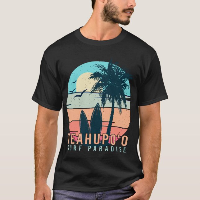 Camiseta Teahupoo-Tahiti-Surf-Paraíso-Tshirt-21862867 T-Sh (Frente)