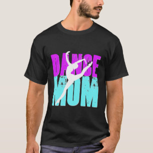 Camiseta Teal Dance Mãe Hoodie Dancer Filha Professora Danc