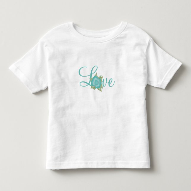 Camiseta Teal Love (Frente)