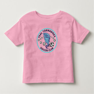 Camiseta Teal Tornadoes Toddler T