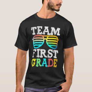 Camiseta Team 1st Grade Squad First Teacher Student Back To