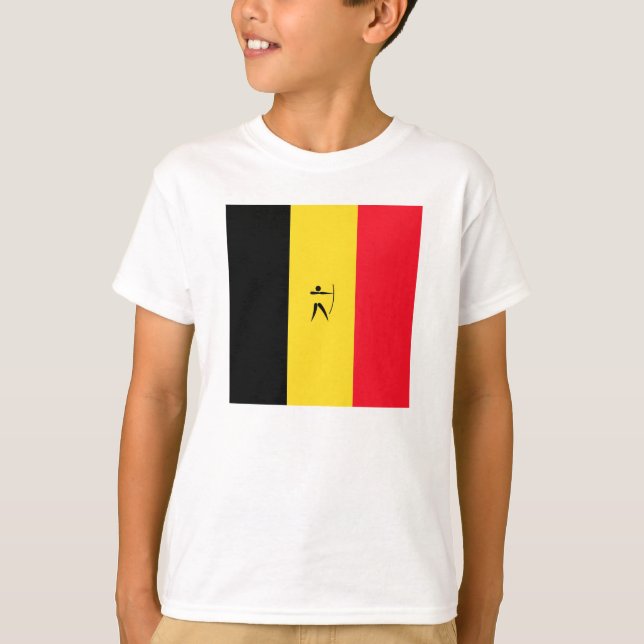 Camiseta Team Archery Bélgica (Frente)