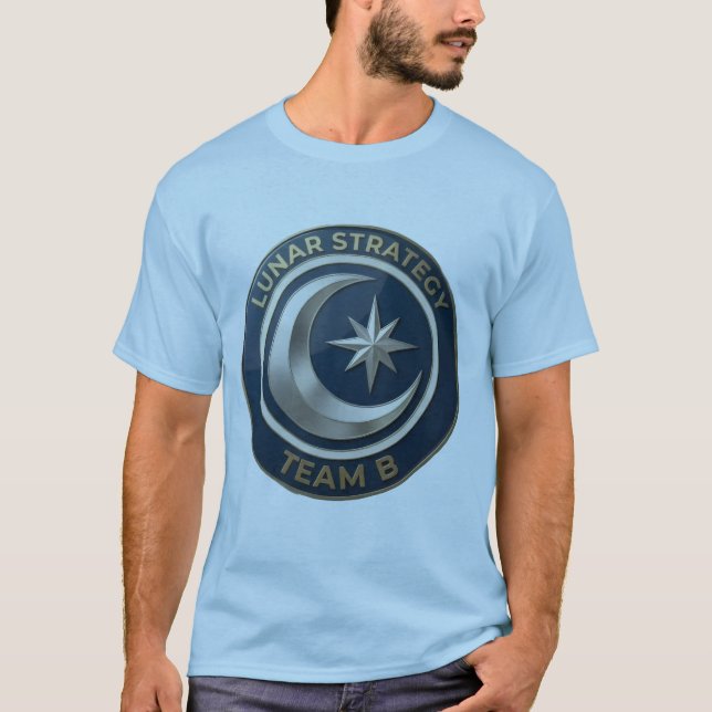Camiseta Team B Lunar Strategy Emblem | Moon & Star  (Frente)