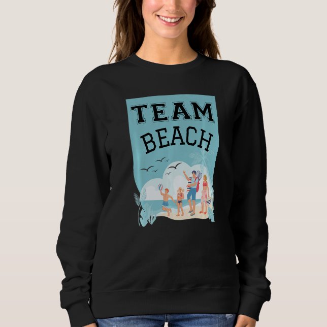 Camiseta Team Beach Family Premium (Frente)