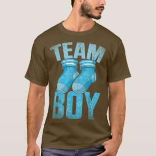 Camiseta Team Boy Future Pents Anúncio do bebê Gênero R