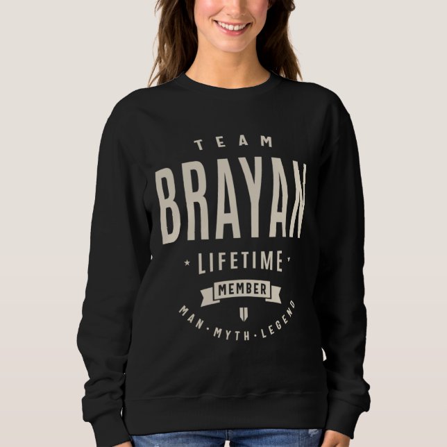 Camiseta Team Brayan Lifetime Member (Frente)