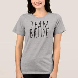 Camiseta Team Bride Bridal Party Wedding