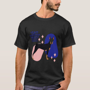 Camiseta Team Doberman Pinscher