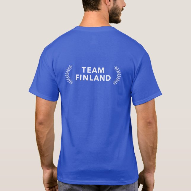 Camiseta Team Finland rev Costas (Verso)
