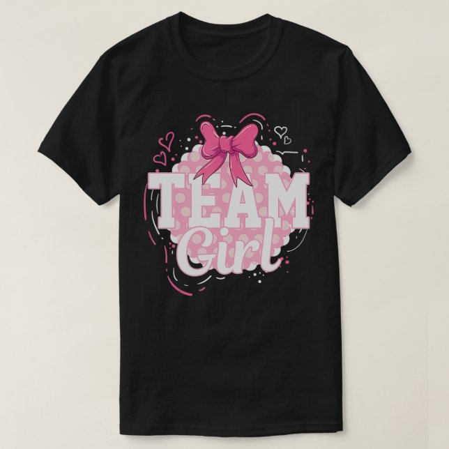 Camiseta Team Girl (Frente do Design)