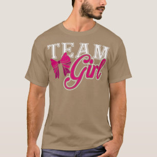 Camiseta Team Girl Brigaram Igualdade de Gênero Feminista E