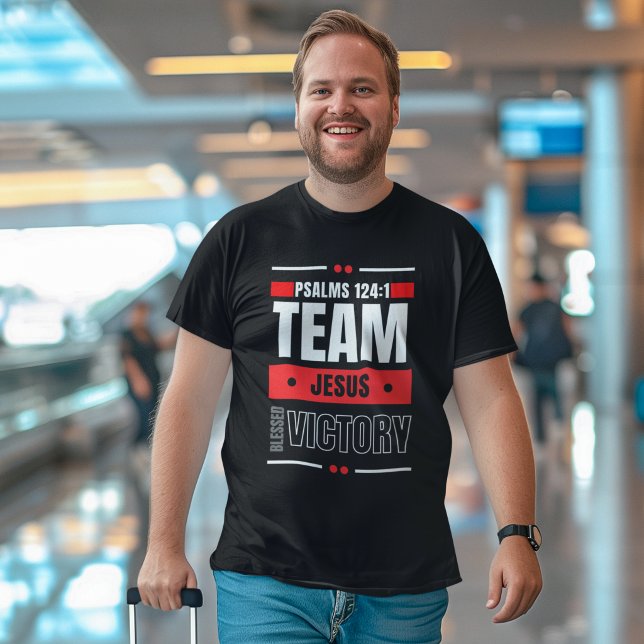 Camiseta Team Jesus - Prayer Bible Scripture (Criador carregado)